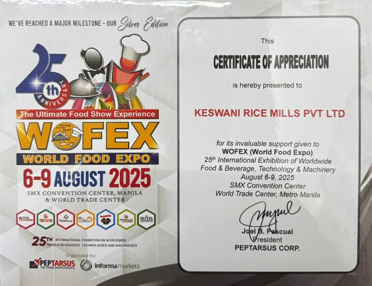 Showcasing Pakistan’s Harvest at WOFEX 2025 - Keswani Rice Mills